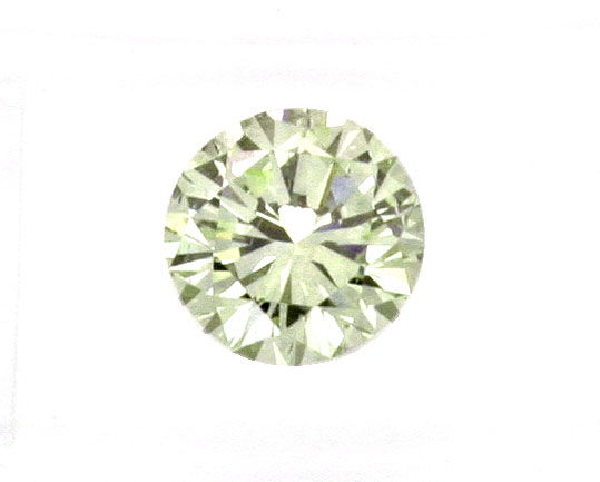 Foto 2 - Diamant 1,59ct Olive Hellgrün Brillant VVS2 IGI Diamond, D5088