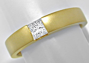 Foto 1 - Diamant-Spann Ring Top Wesselton F Lupenrein, S6095